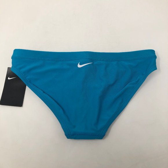 Nike Women's Light Blue Solid Sport Bikini Bottom Size Large - Picture 8 of 11